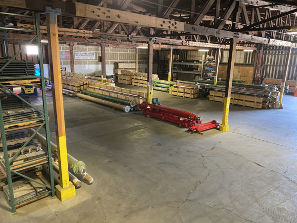 Sierra Parts and Service Cylinder Room